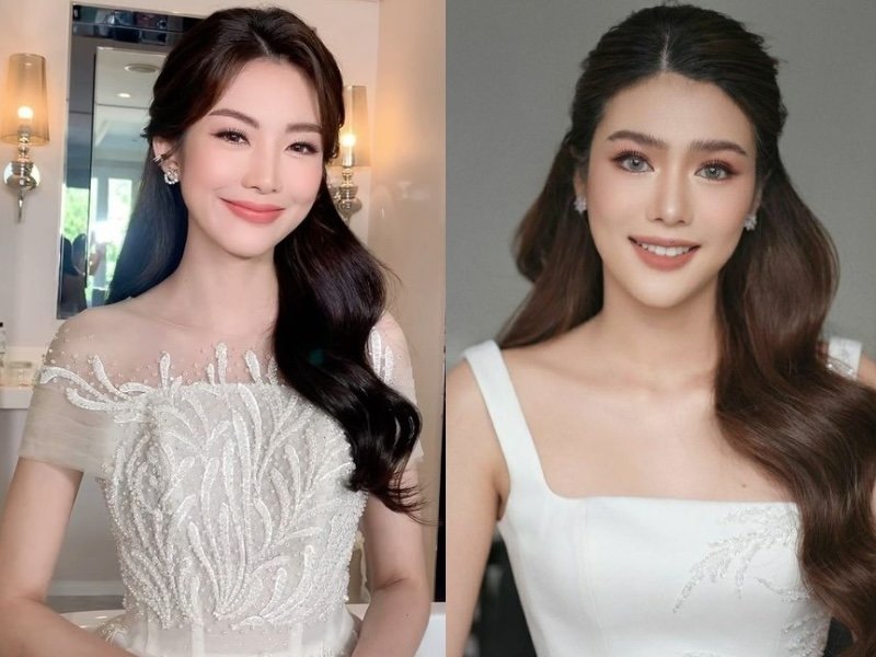 10+ Kiểu Makeup, Trang điểm cô dâu tóc dài đẹp - 46 10+ Kiểu Makeup, Trang điểm cô dâu tóc dài đẹp - 45
