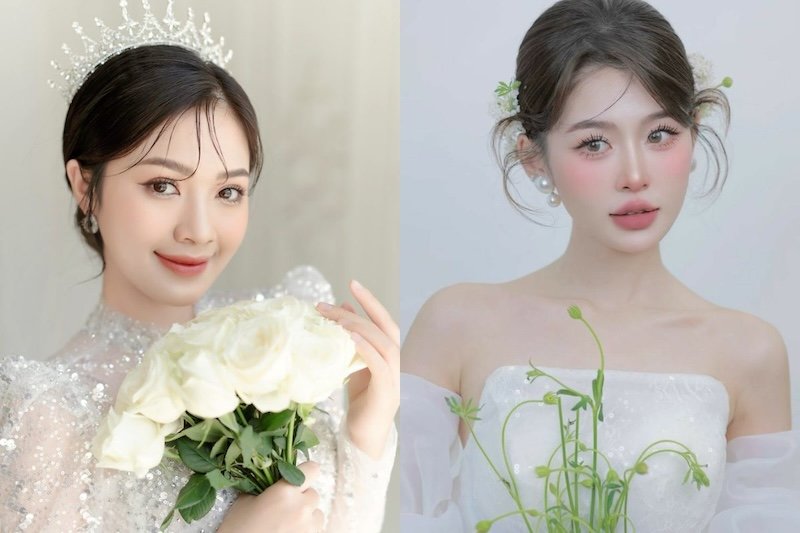 10+ Mẫu Makeup, Trang điểm cô dâu mặt vuông đẹp - 27 10+ Mẫu Makeup, Trang điểm cô dâu mặt vuông đẹp - 26