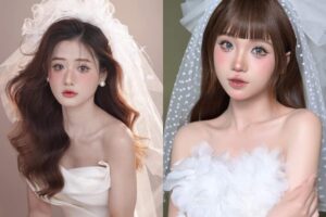 10+ Mẫu Makeup, Trang điểm cô dâu mặt vuông đẹp - 9