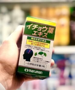 Viên uống bổ não Maruman Ginkgo Biloba nhật bản - 23