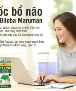 Viên uống bổ não Maruman Ginkgo Biloba nhật bản - 25