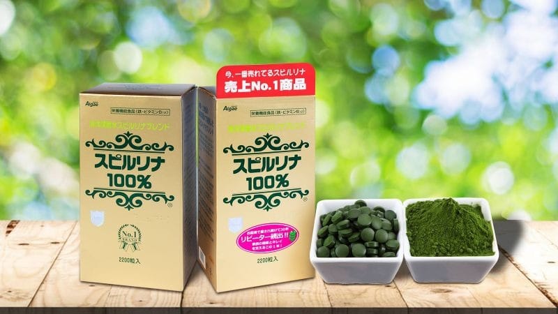 Viên uống tảo xoắn Spirulina Nhật Bản - 27 Viên uống tảo xoắn Spirulina Nhật Bản - 26