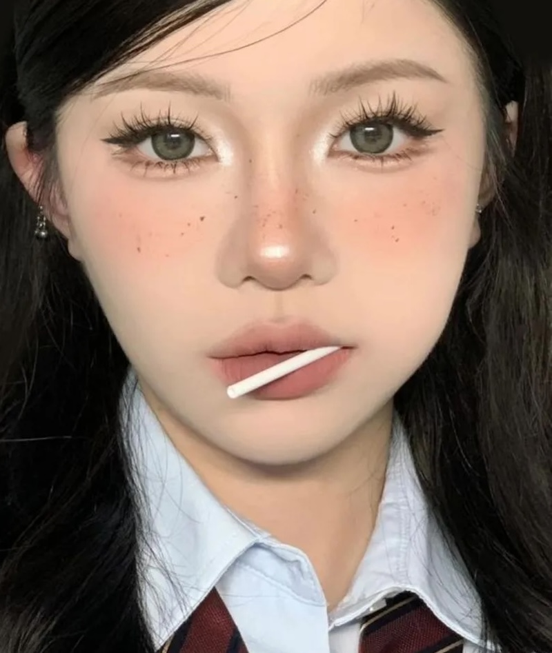 [Bí Quyết] Cách Makeup, Trang điểm tàn nhang - 43