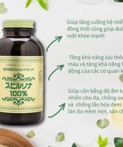 Viên uống tảo xoắn Spirulina Nhật Bản - 30 Viên uống tảo xoắn Spirulina Nhật Bản - 29