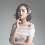 Top 10 kiểu tóc cô dâu mặt vuông thêm xinh