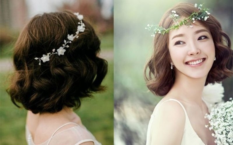10+ Kiểu tóc cho cô dâu tóc ngắn đẹp - 25 10+ Kiểu tóc cho cô dâu tóc ngắn đẹp - 24