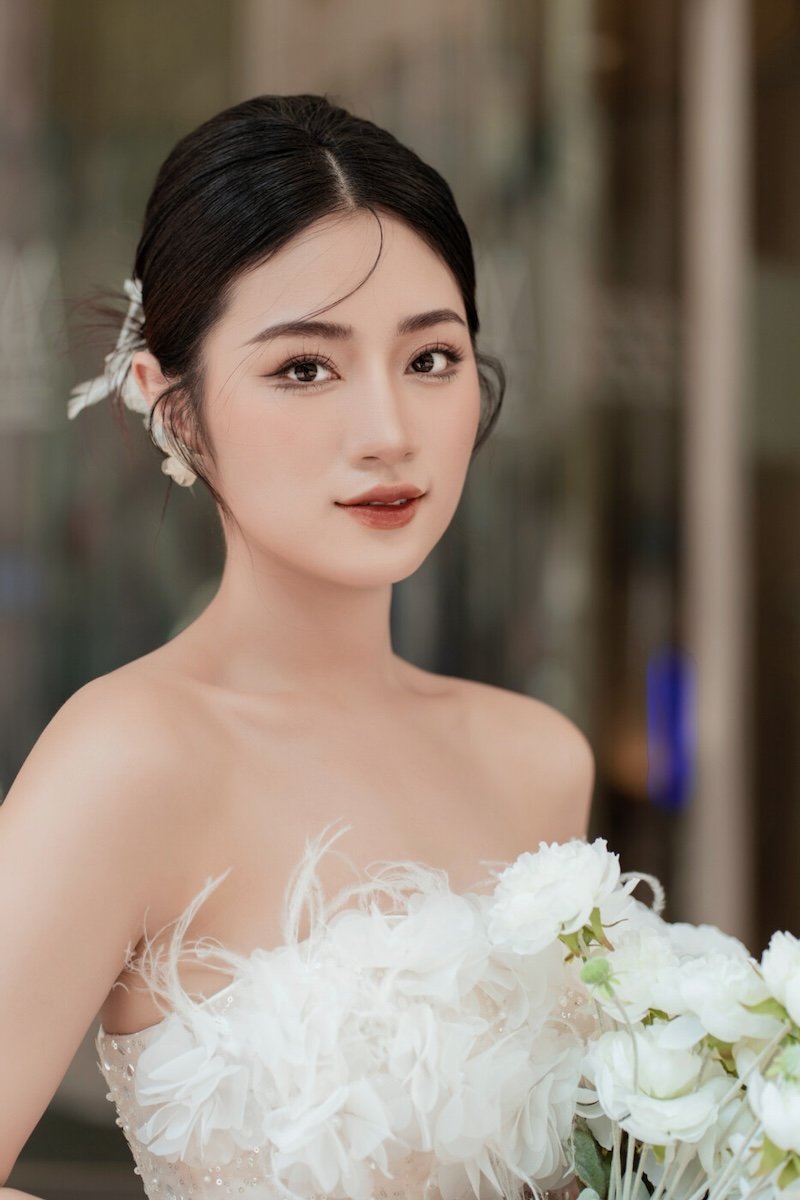 [Bí Quyết] Makeup, Trang điểm cô dâu mặt mụn - 55