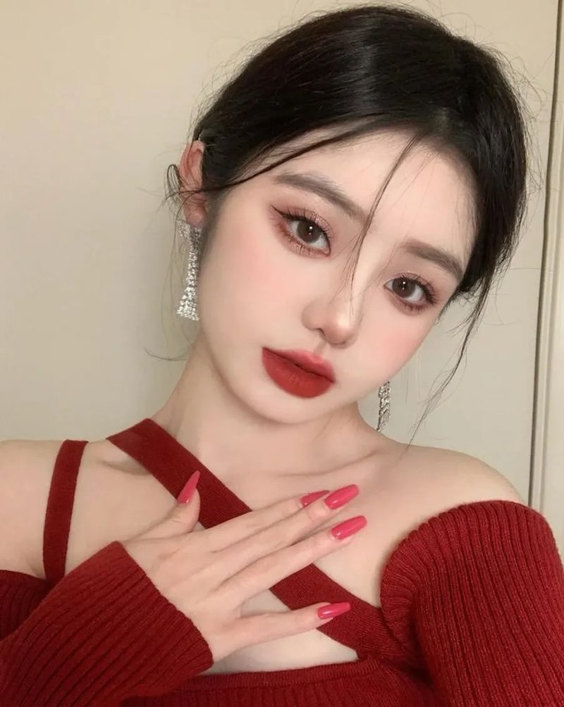 [Bí Quyết] Trang điểm, Makeup tone đỏ đẹp nữ tính - 33