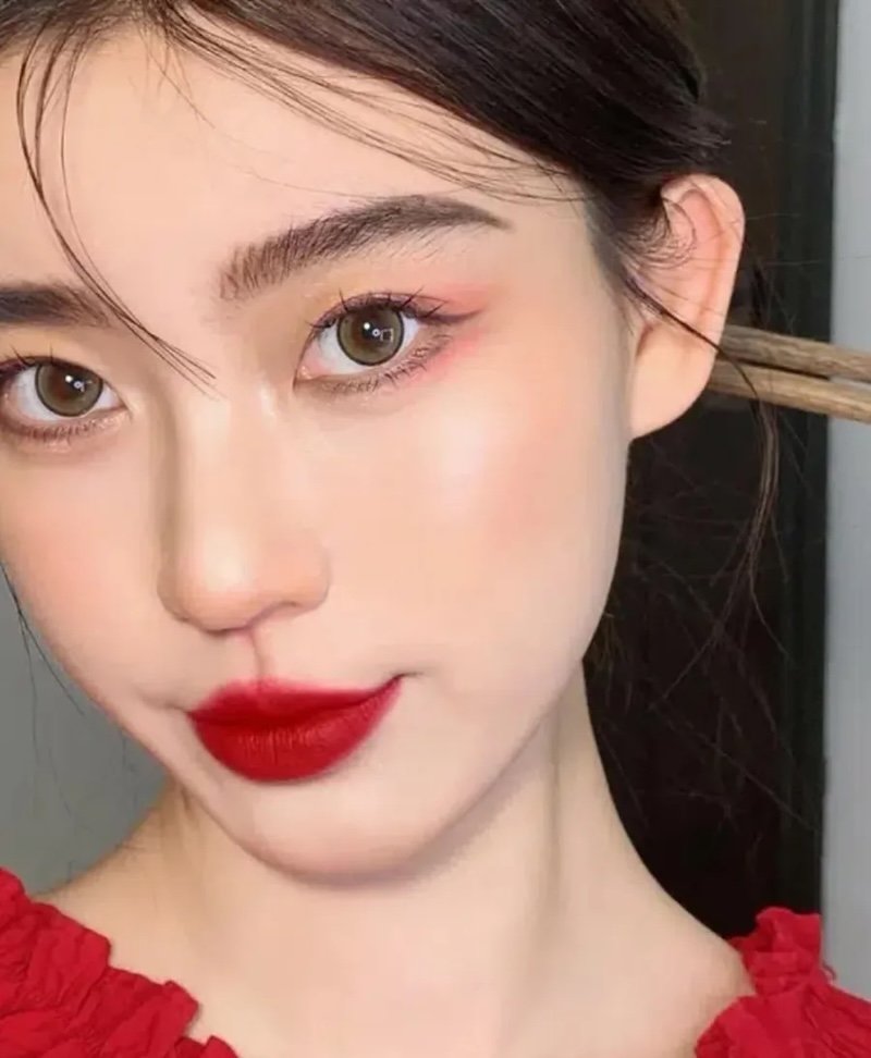 [Bí Quyết] Trang điểm, Makeup tone đỏ đẹp nữ tính - 24