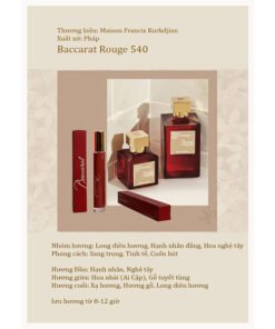 Alternative view of Nước Hoa Baccarat Rouge 540 Chiết