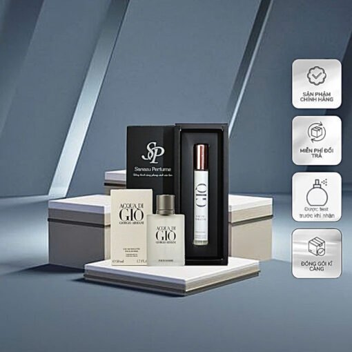 Nước Hoa Acqua Di Gio Pour Homme chiết ( Giò Trắng )