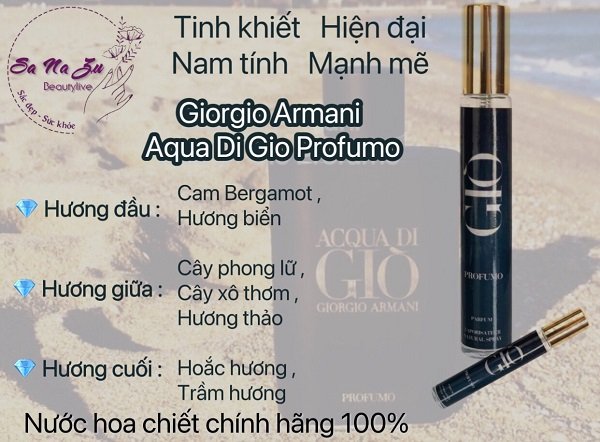 Nước Hoa Acqua Di Gio Profumo chiết (Giò Đen) - 26