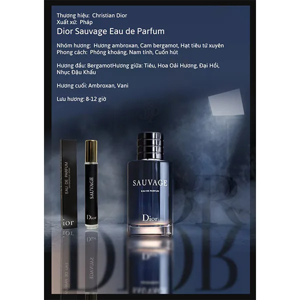 Nước hoa Dior Sauvage chiết - Ảnh 2