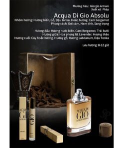 Nước Hoa Acqua Di Gio Absolu chiết (Giò Nâu) - 21 Nước Hoa Acqua Di Gio Absolu chiết (Giò Nâu) - 20