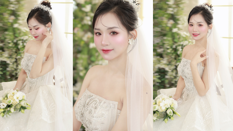 [Báo giá] Makeup, Trang điểm cô dâu Biên Hòa - 45