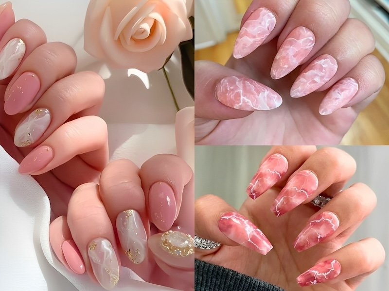 10+ Mẫu nail tone hồng, nailbox tone hồng đẹp - 58 10+ Mẫu nail tone hồng, nailbox tone hồng đẹp - 57