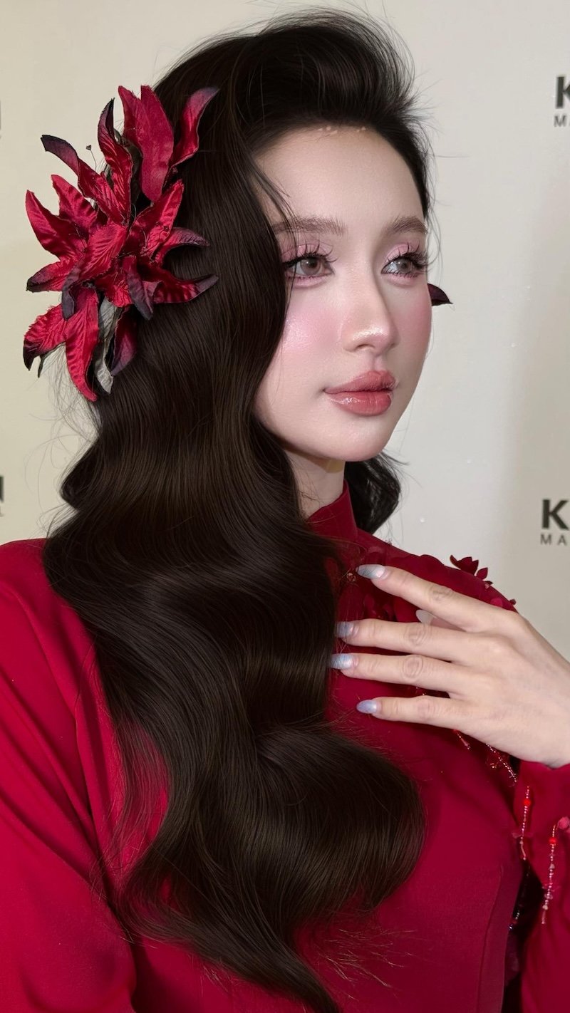10+ Trang điểm, Makeup cô dâu tone Douyin, Trung Quốc - 38 10+ Trang điểm, Makeup cô dâu tone Douyin, Trung Quốc - 37