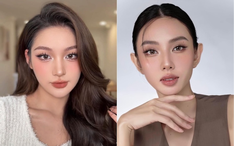 [Bí Quyết] Cách Trang điểm, Makeup cho gò má cao - 33
