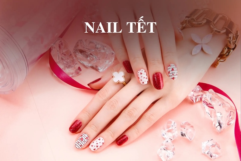 99+ Mẫu nail tết đẹp ứng dụng cho móng tay, chân - 29 99+ Mẫu nail tết đẹp ứng dụng cho móng tay, chân - 28