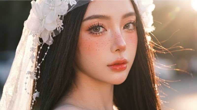 Hướng dẫn cách makeup douyin, Các layuot trang điểm douyin đẹp - 35